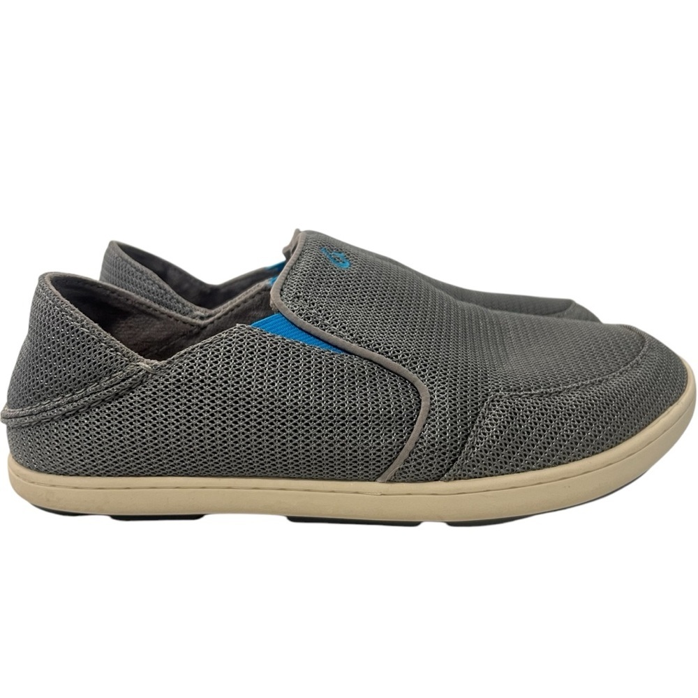 Olukai Nohea Mesh Slip On Slip In Loafer Shoes Activewear Boat Boys Size 5
